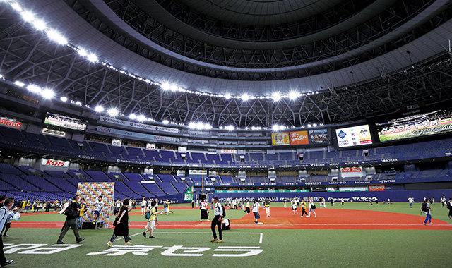 京セラドーム大阪グラウンドウォーク