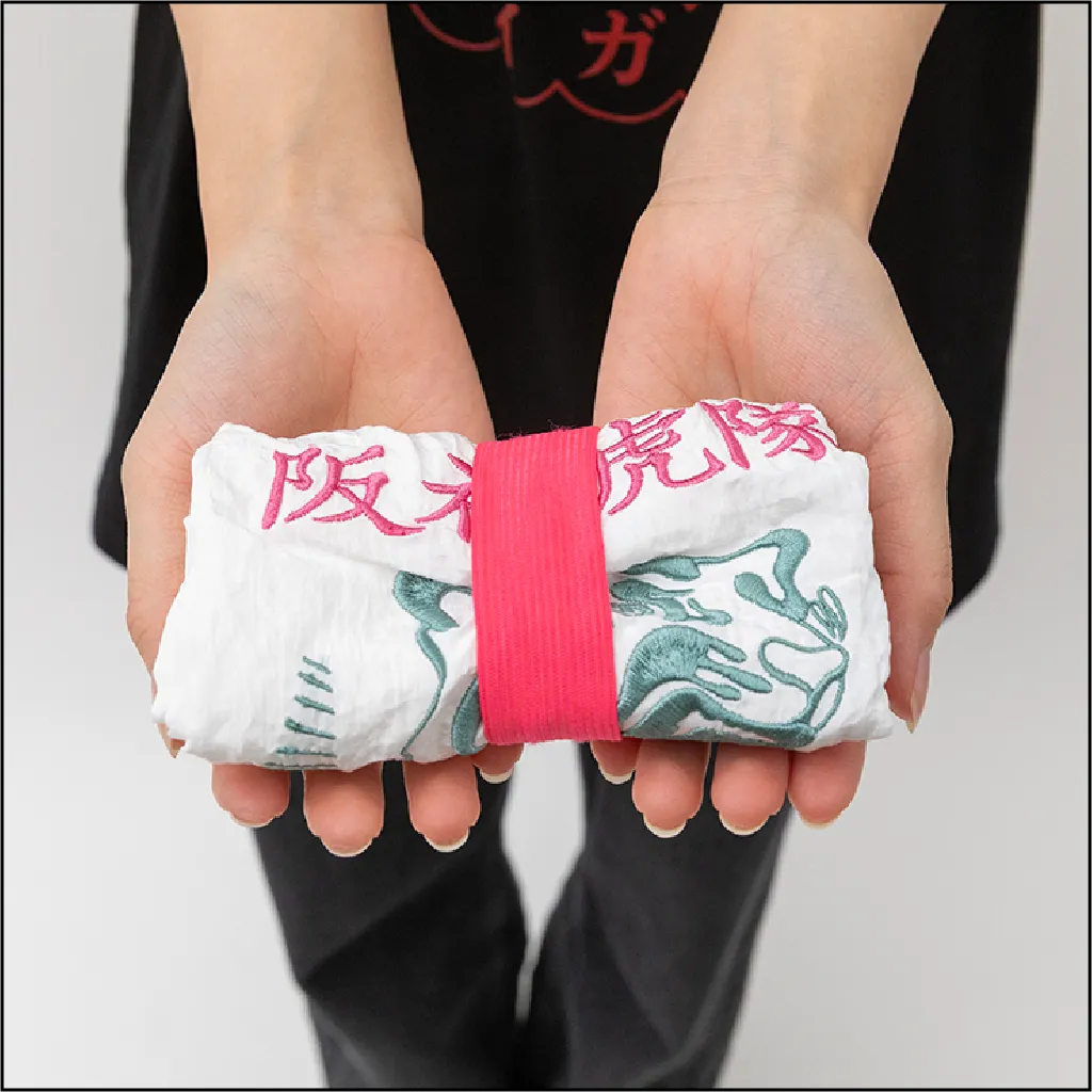 アジアンエコバッグ 折りたたみ